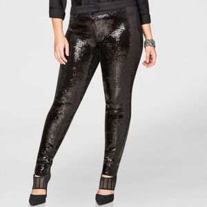 Bling Bling Black Sequin Jeans